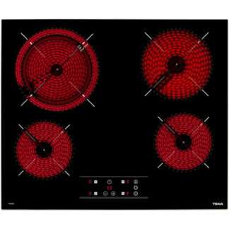 Teka 60cm Vitroceramic Hob with 4 zones and Touch Control