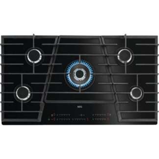 AEG Built-In Touch Sure Gas on Glass Hob 90cm HVB95450IB