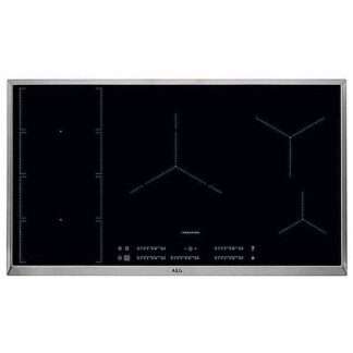 AEG 90 cm Induction Cooktop with Stainless Steel Trim