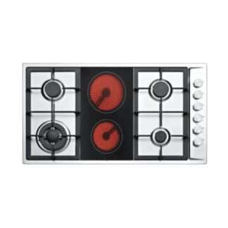 CM Built-in 90 cm Stainless Steel Gas Hob