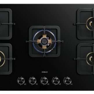 Robam 90 cm Built in Hob Black Gold Series B520